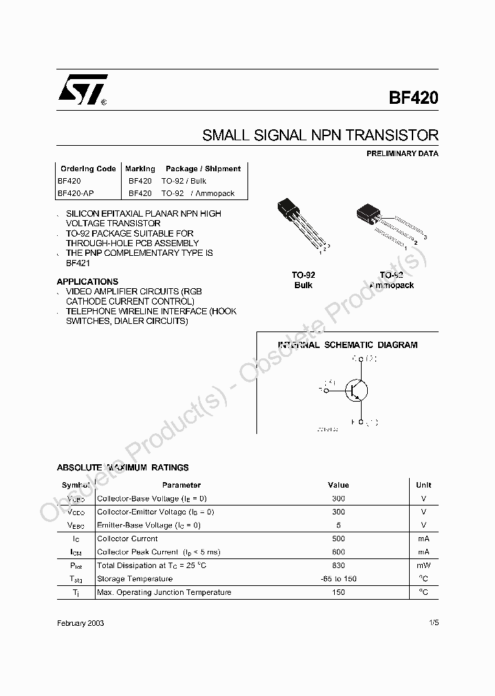 BF420-AP_6845560.PDF Datasheet