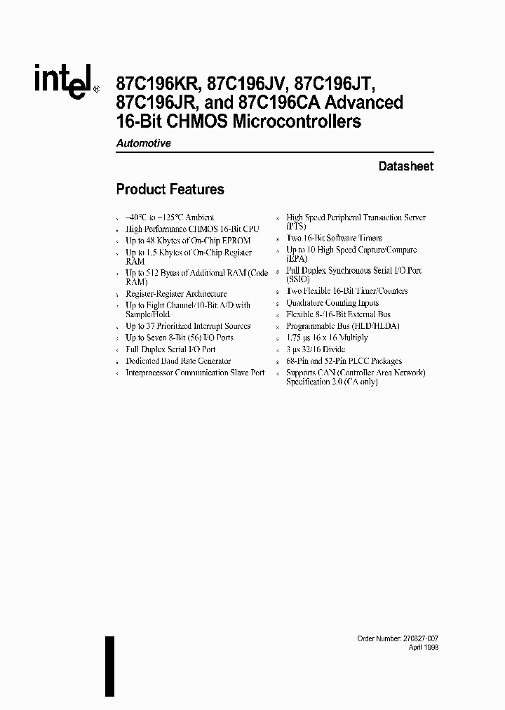 87C196CA_6951045.PDF Datasheet