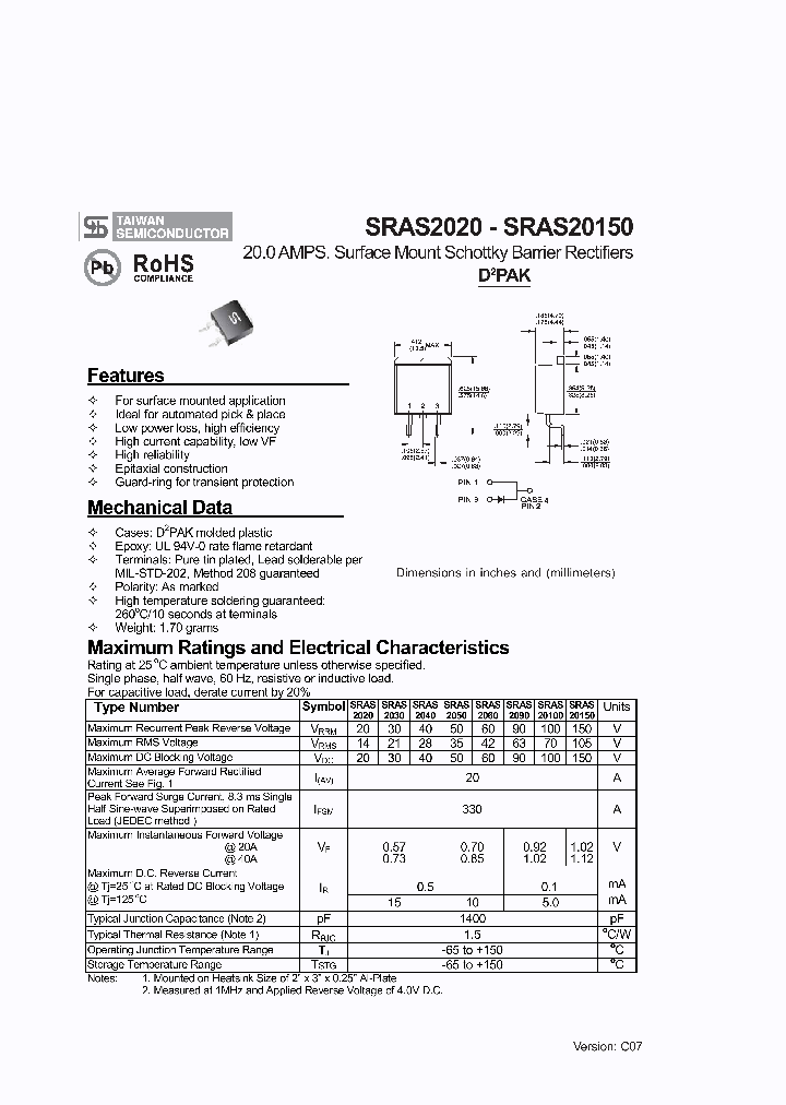 TAIWANSEMICONDUCTORCOLTD-SRAS2050_6855747.PDF Datasheet