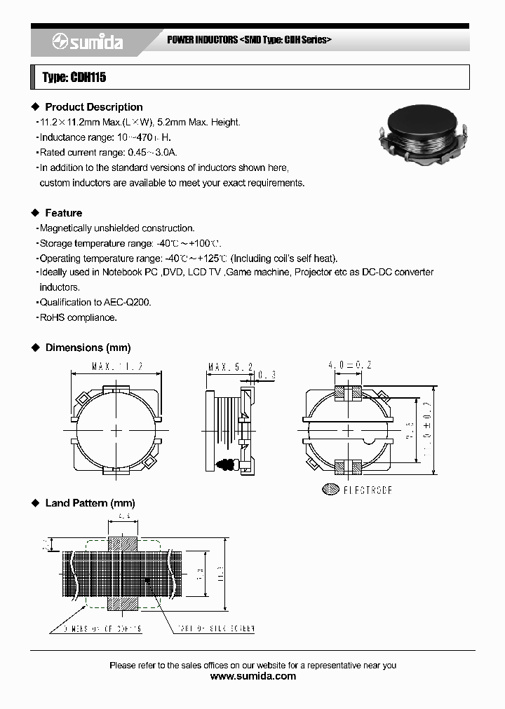 CDH115NP-220LB_6867541.PDF Datasheet