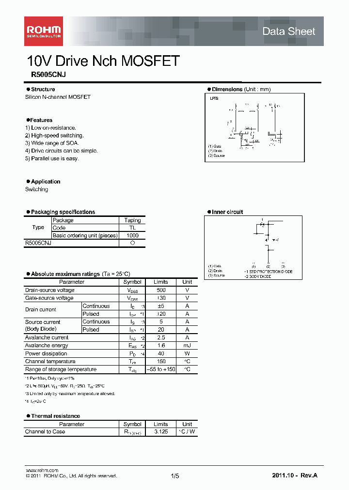 R5005CNJ_6953418.PDF Datasheet