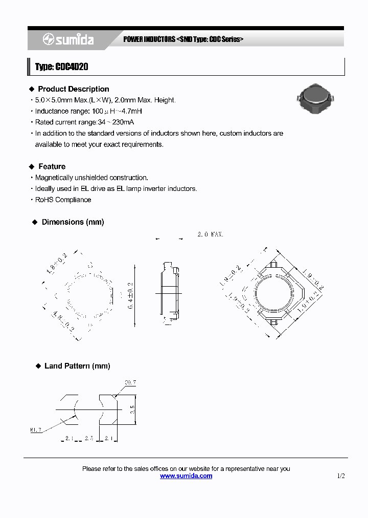 CDC4D20NP-561KB_6887061.PDF Datasheet