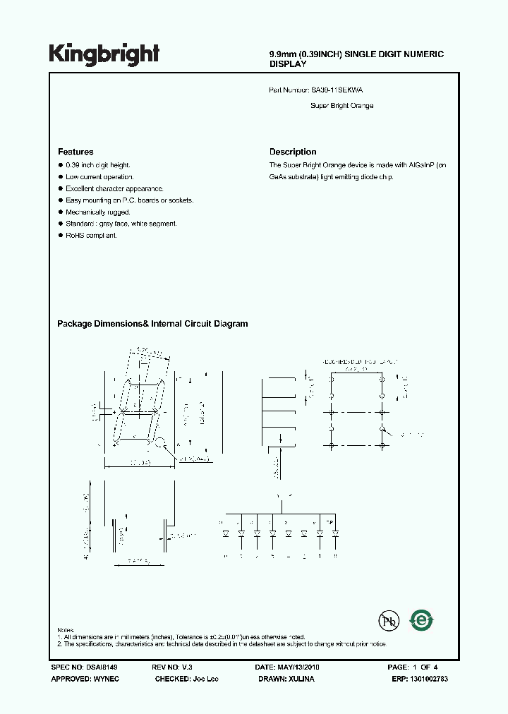 SA39-11SEKWA_6888436.PDF Datasheet