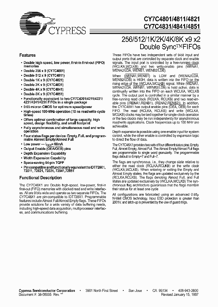 CY7C4811-35AI_6885253.PDF Datasheet