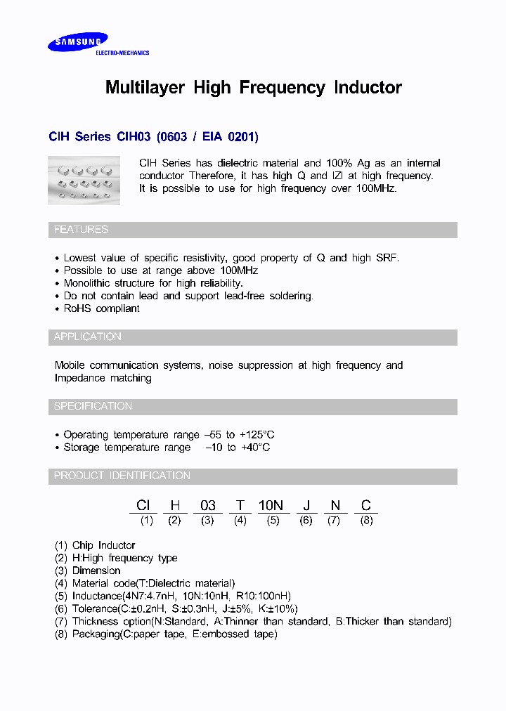 CIH03T1N0CAE_6889869.PDF Datasheet