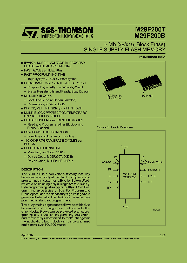 M29F200B-150M1_6894112.PDF Datasheet