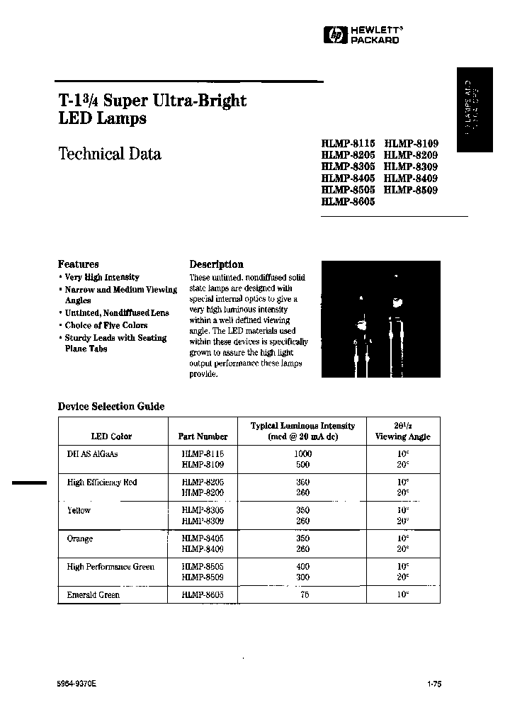 HLMP-8205_6898081.PDF Datasheet