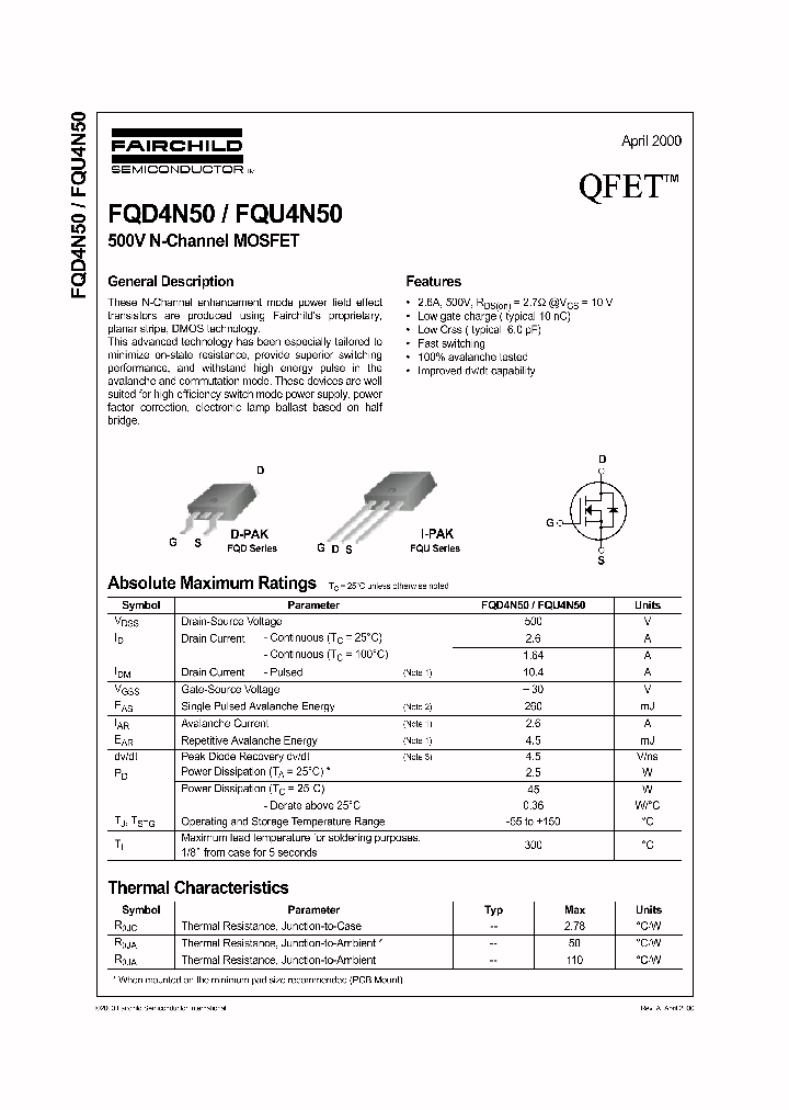 FQD4N50TF_6896679.PDF Datasheet