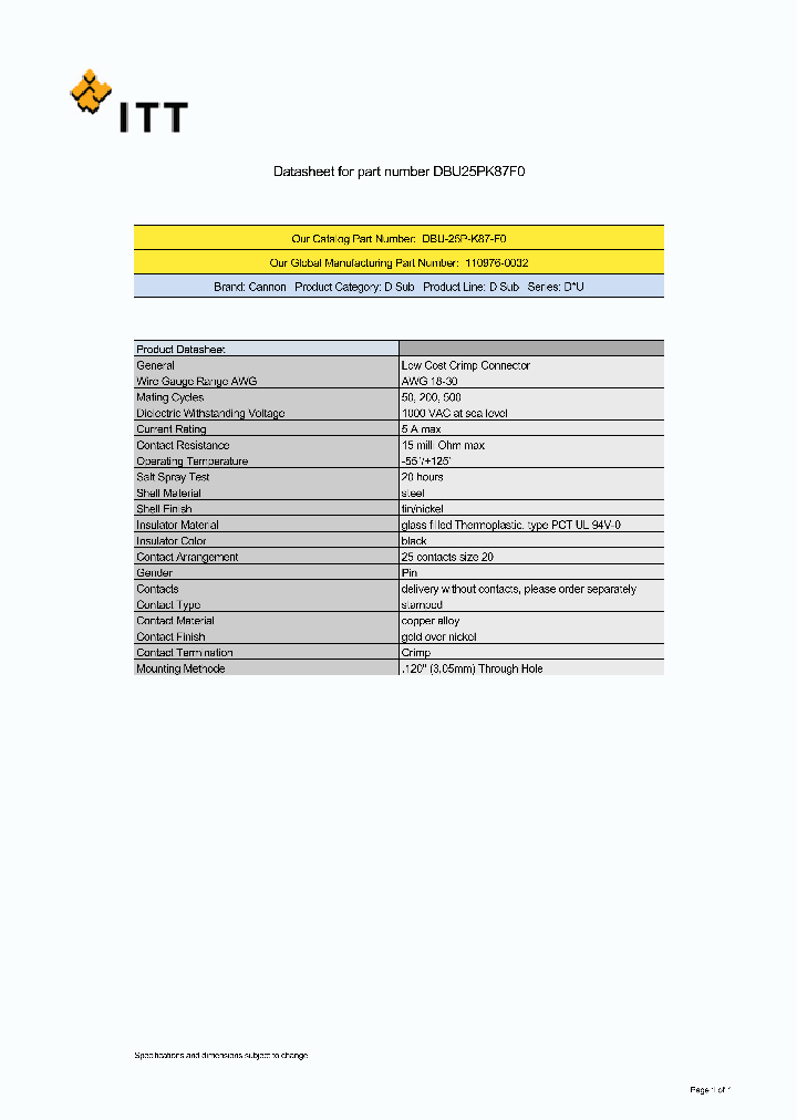 DBU-25P-K87-F0_6957340.PDF Datasheet