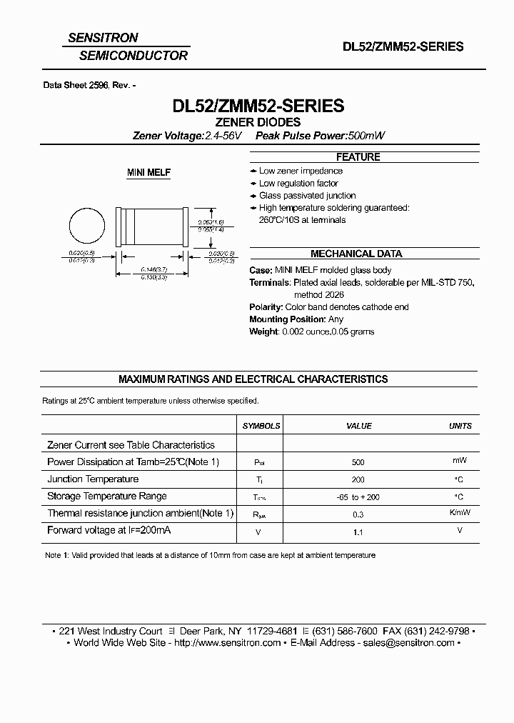 DL5234B-T1_6909268.PDF Datasheet