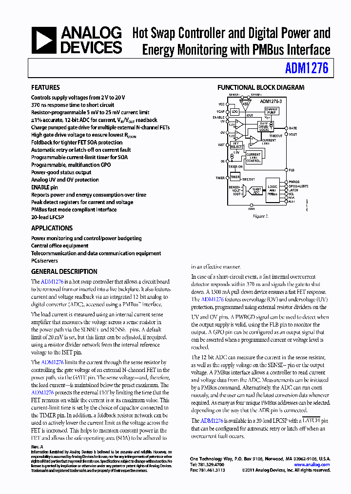 ADM1276-3ACPZ-RL_6917943.PDF Datasheet