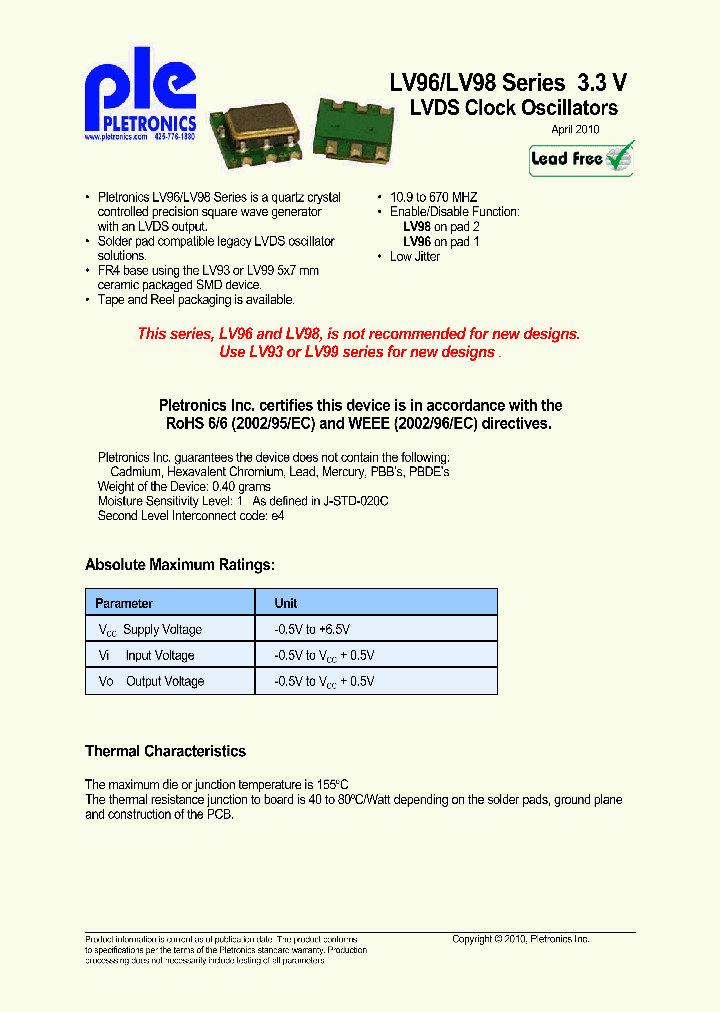 PLETRONICSINC-LV9845DCV-1250M-T500_6921641.PDF Datasheet
