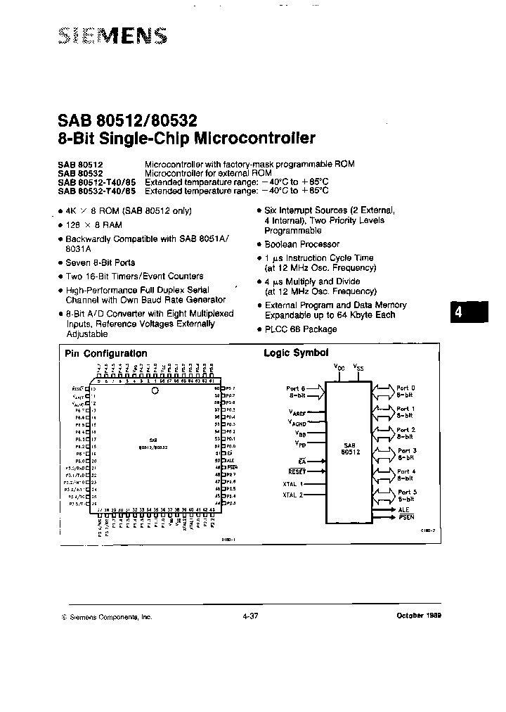 SAB80512-N-T4085_6911619.PDF Datasheet