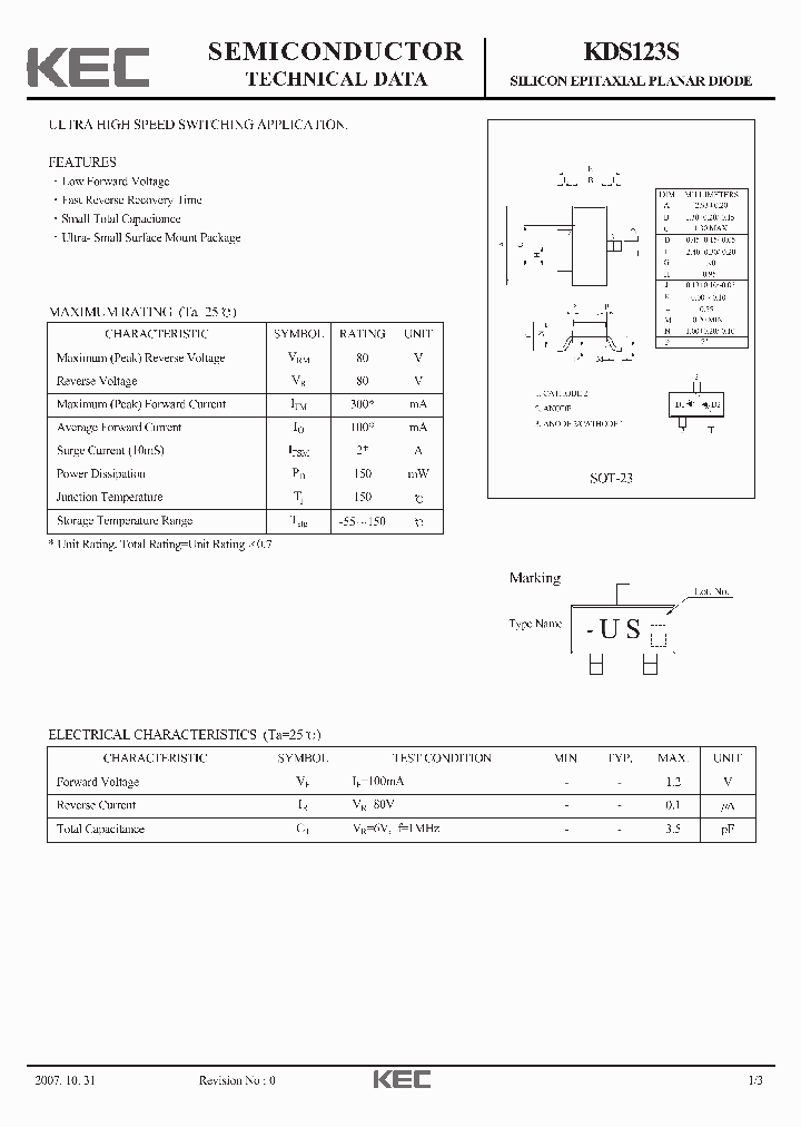 KDS123S_6959957.PDF Datasheet