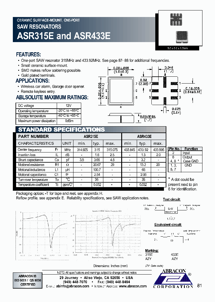 ASR433E_6928207.PDF Datasheet