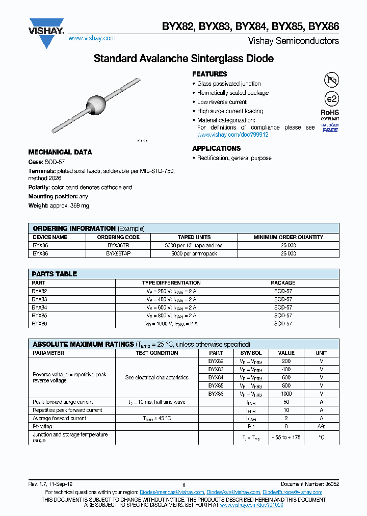 BYX86TR_6934052.PDF Datasheet