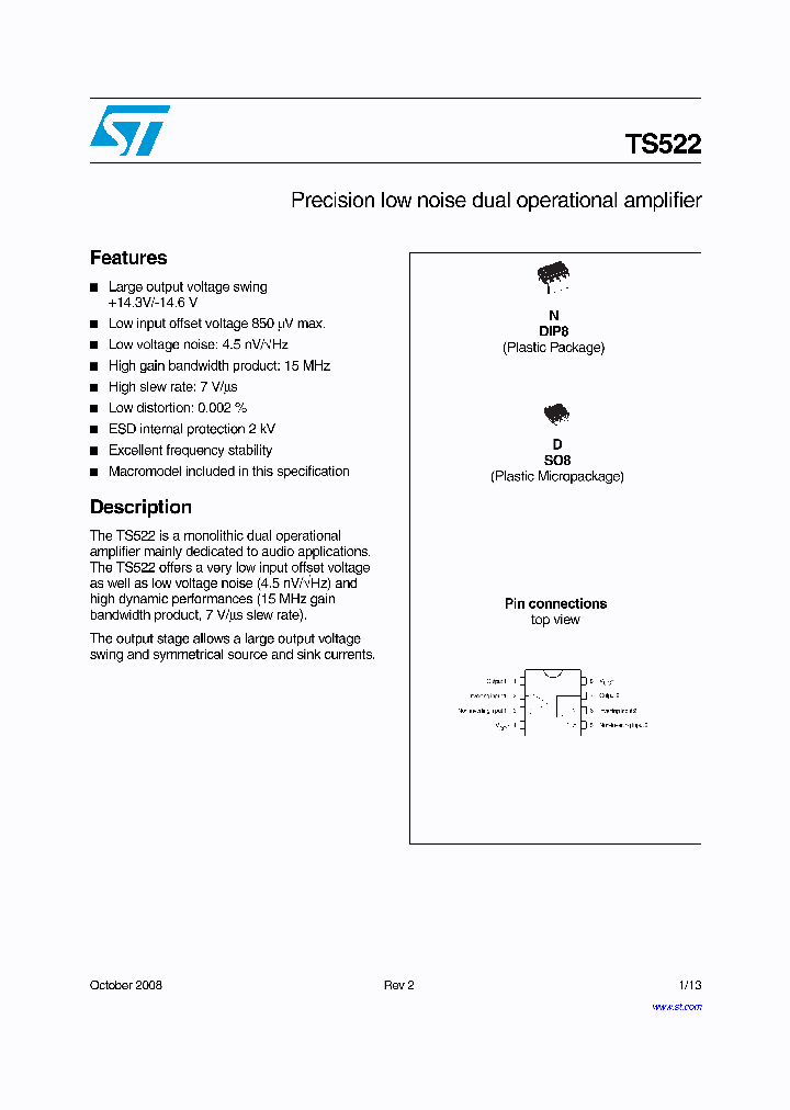 TS522IYDT_6932034.PDF Datasheet