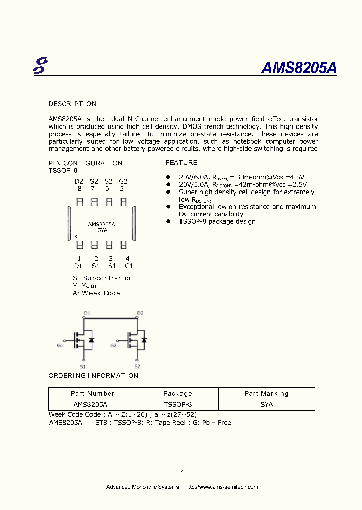 AMS8205A_6969017.PDF Datasheet