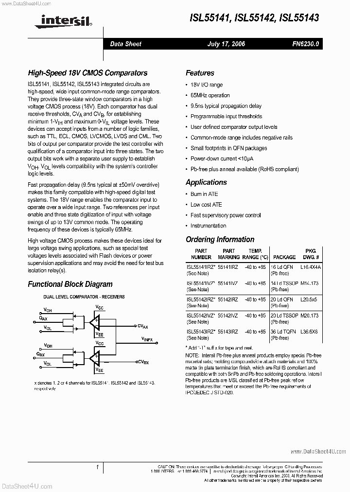 ISL55141_6972253.PDF Datasheet