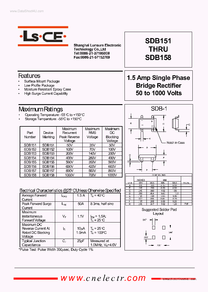 SDB151_6976488.PDF Datasheet