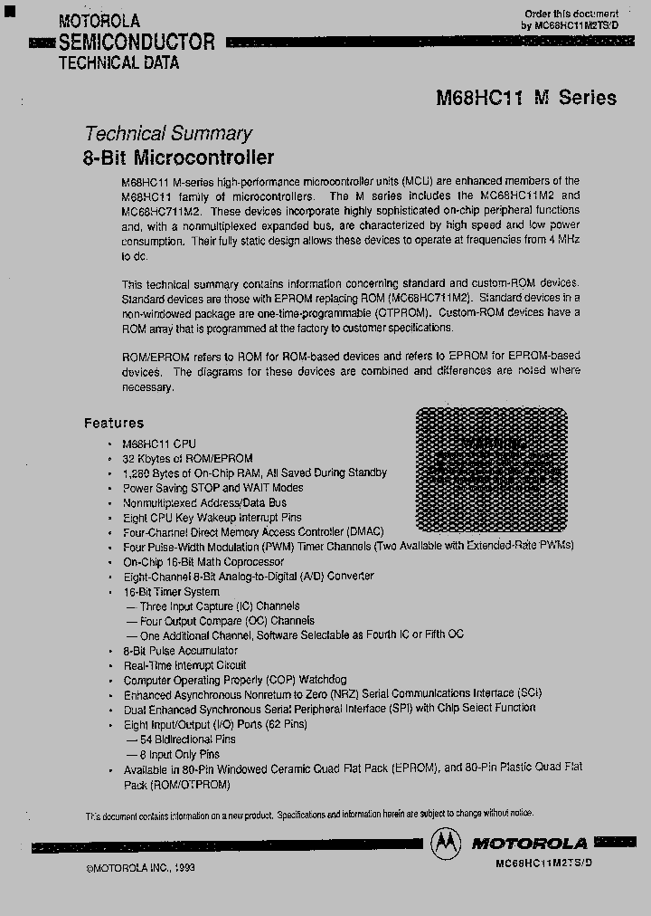MC68HC711M2CFE4_6978436.PDF Datasheet