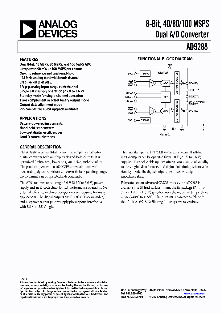 AD9288BSTZ-100_6984270.PDF Datasheet