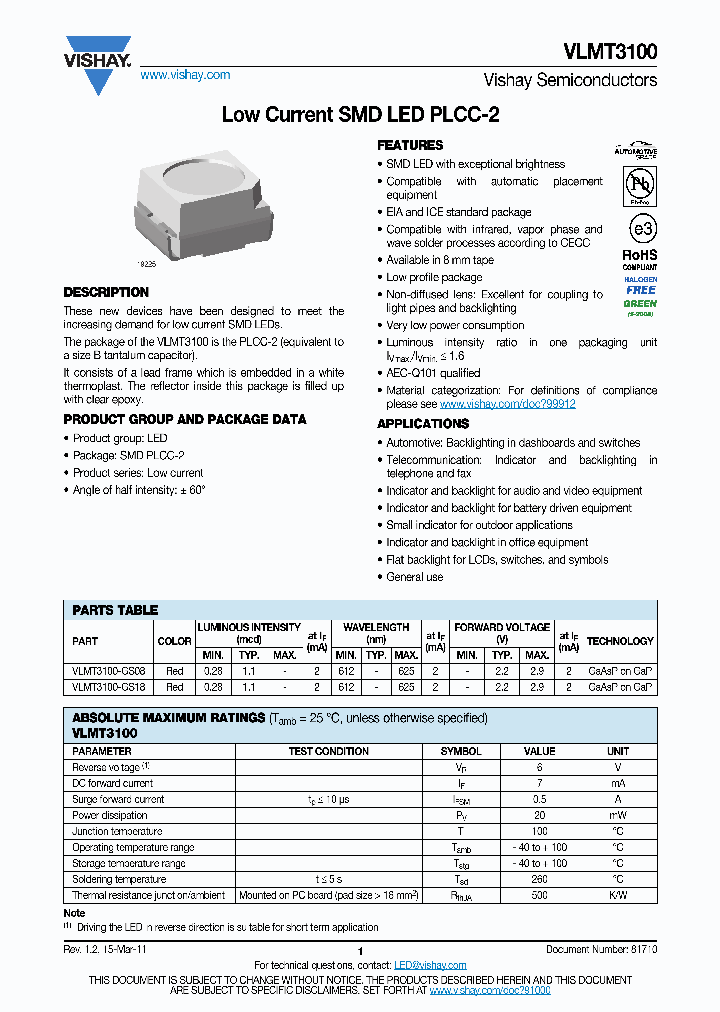 VLMT3100-GS18_6985152.PDF Datasheet