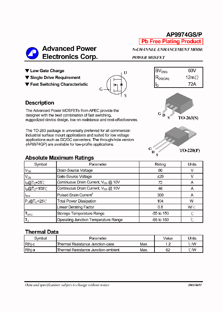 AP9974GP_6988258.PDF Datasheet