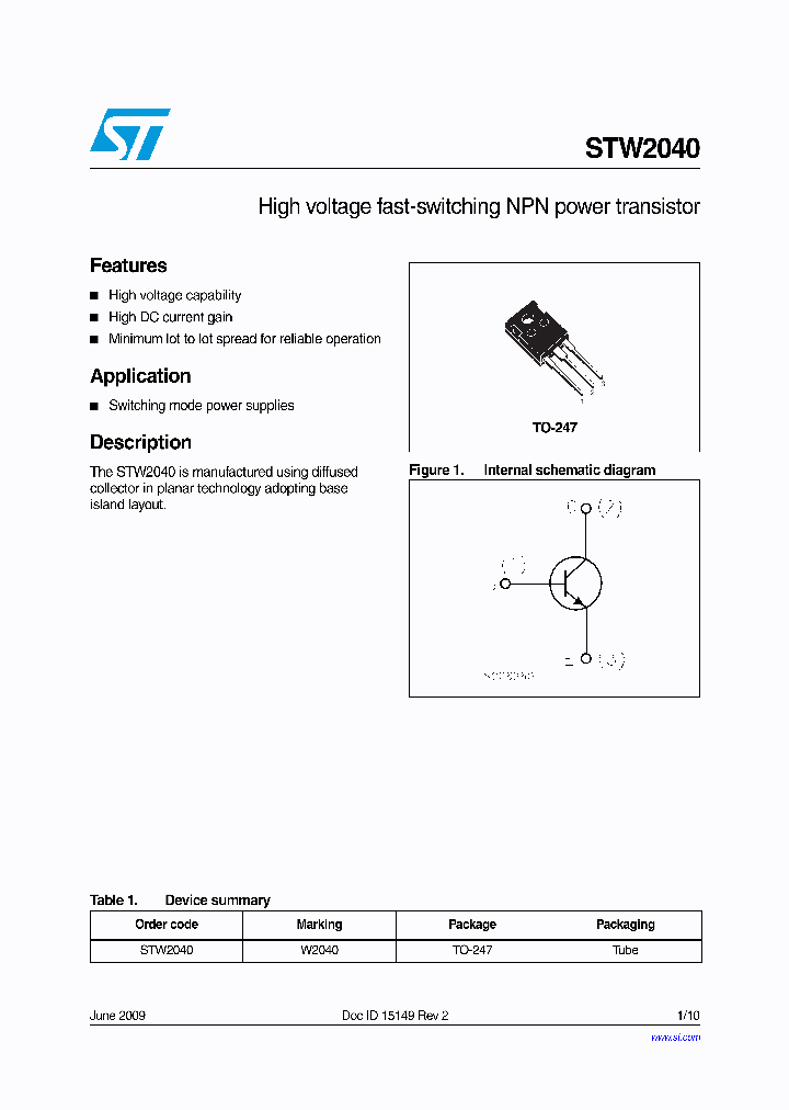 STW2040_6988735.PDF Datasheet