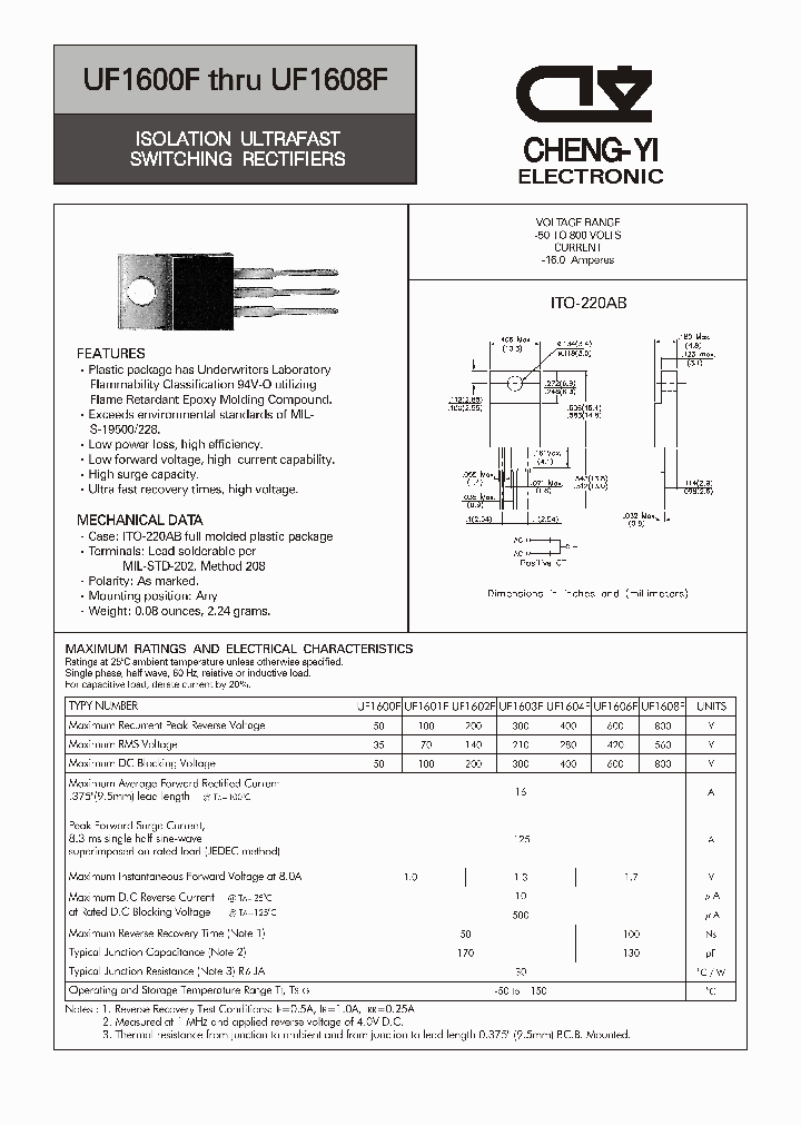 UF1600F_6990216.PDF Datasheet