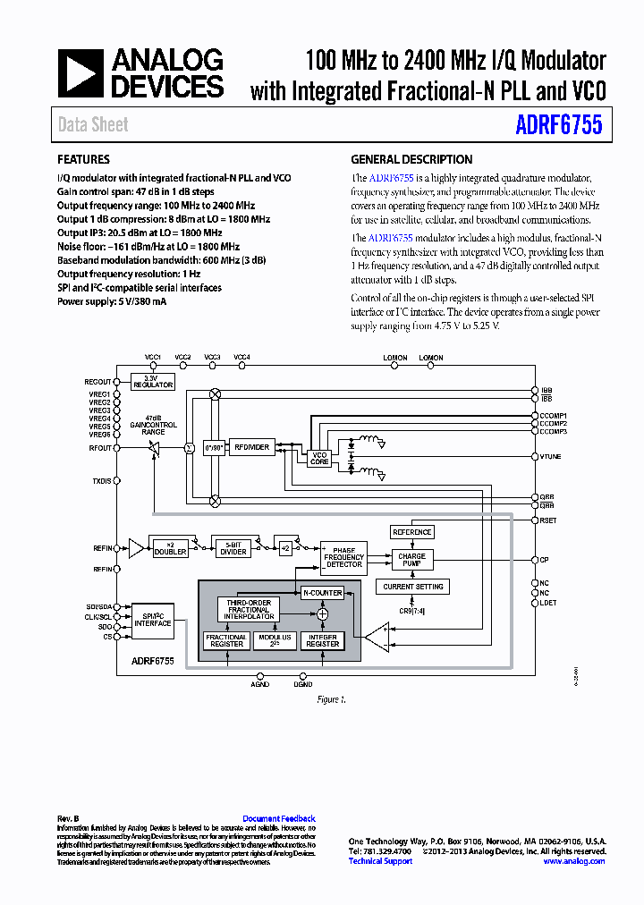 ADRF6755ACPZ_6992185.PDF Datasheet