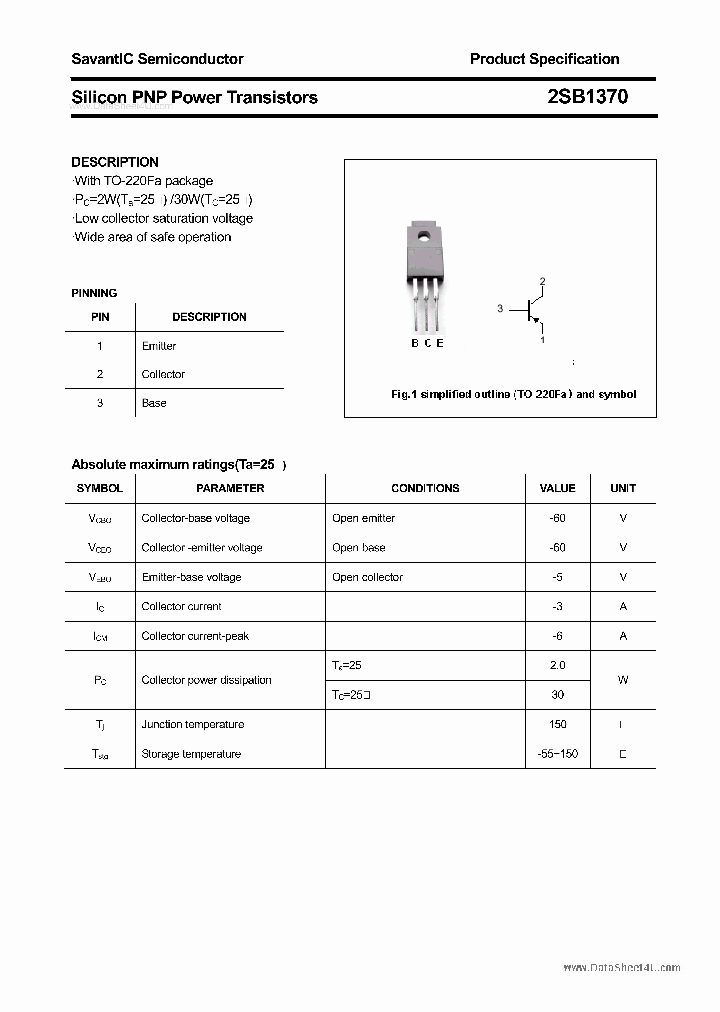 2SB1370_6995071.PDF Datasheet