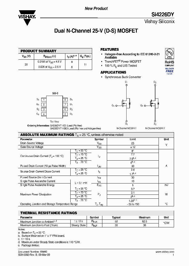 SI4226DY-T1-E3_6997926.PDF Datasheet