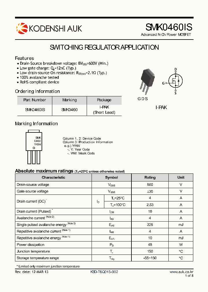 SMK0460IS_7007812.PDF Datasheet