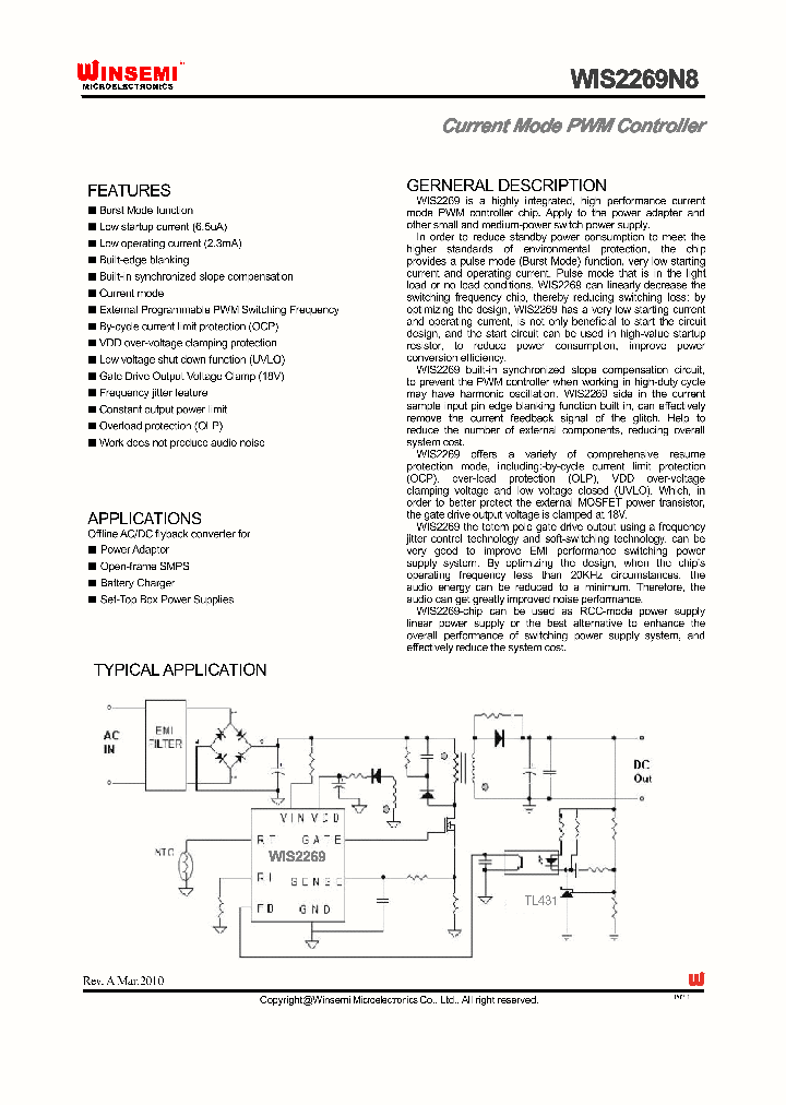 WIS2269N8_7012094.PDF Datasheet