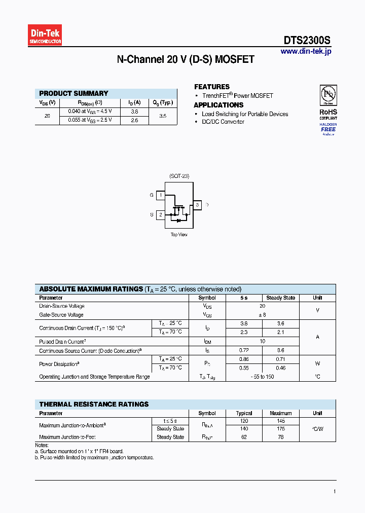 DTS2300S13_7012662.PDF Datasheet