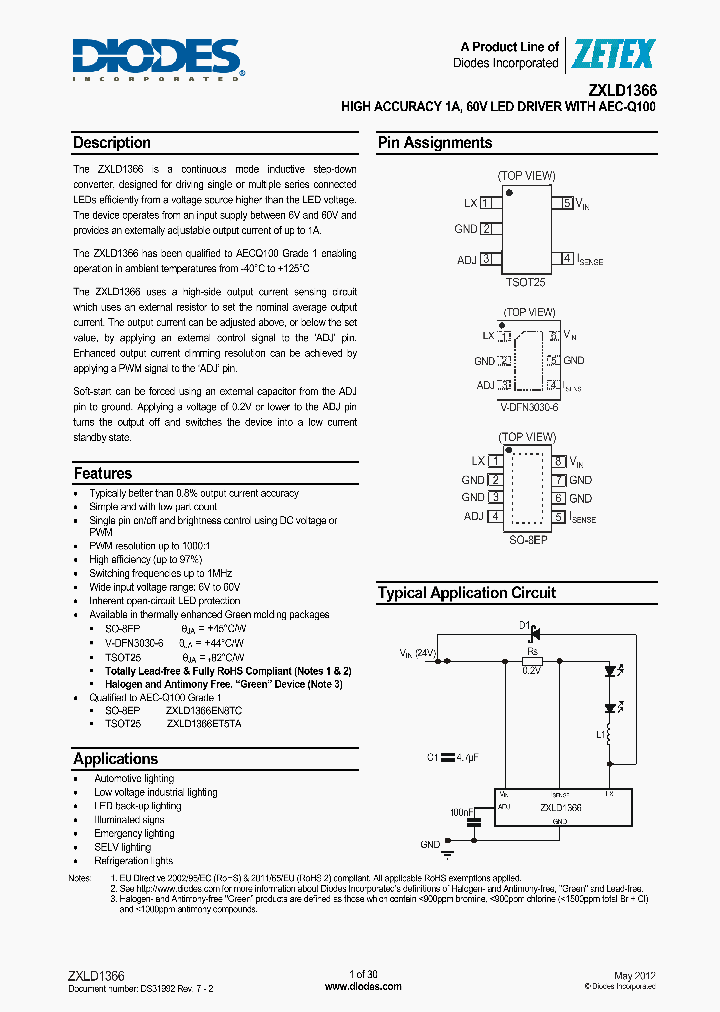 ZXLD1366ET5TA_7016539.PDF Datasheet