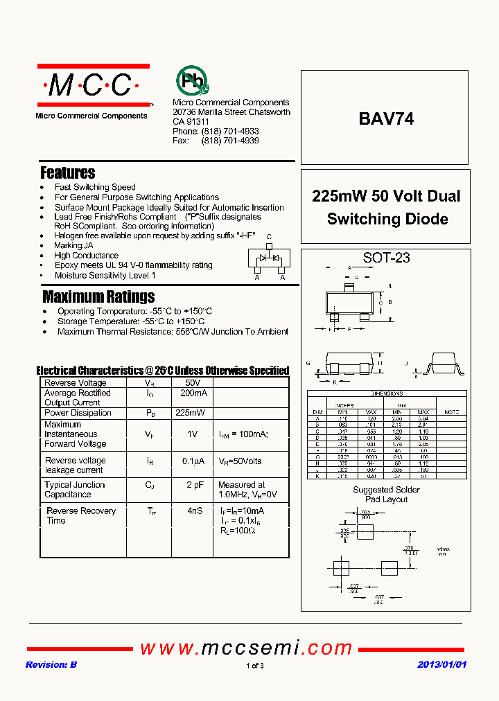 BAV7413_7021467.PDF Datasheet