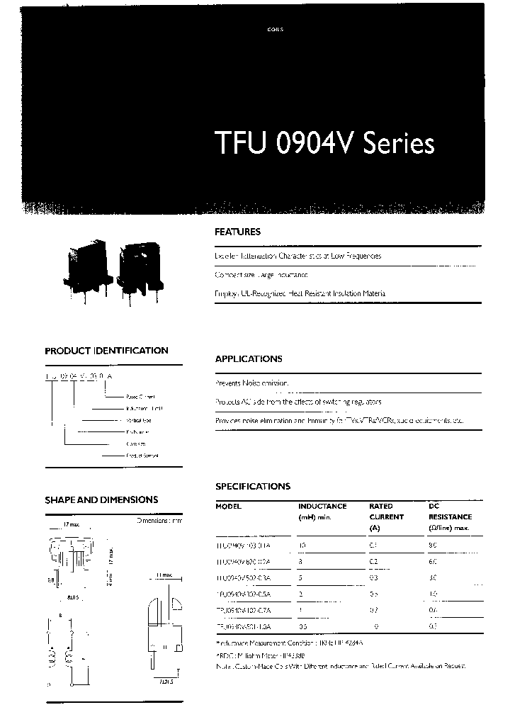 TFU0904V-501-10A_7024709.PDF Datasheet