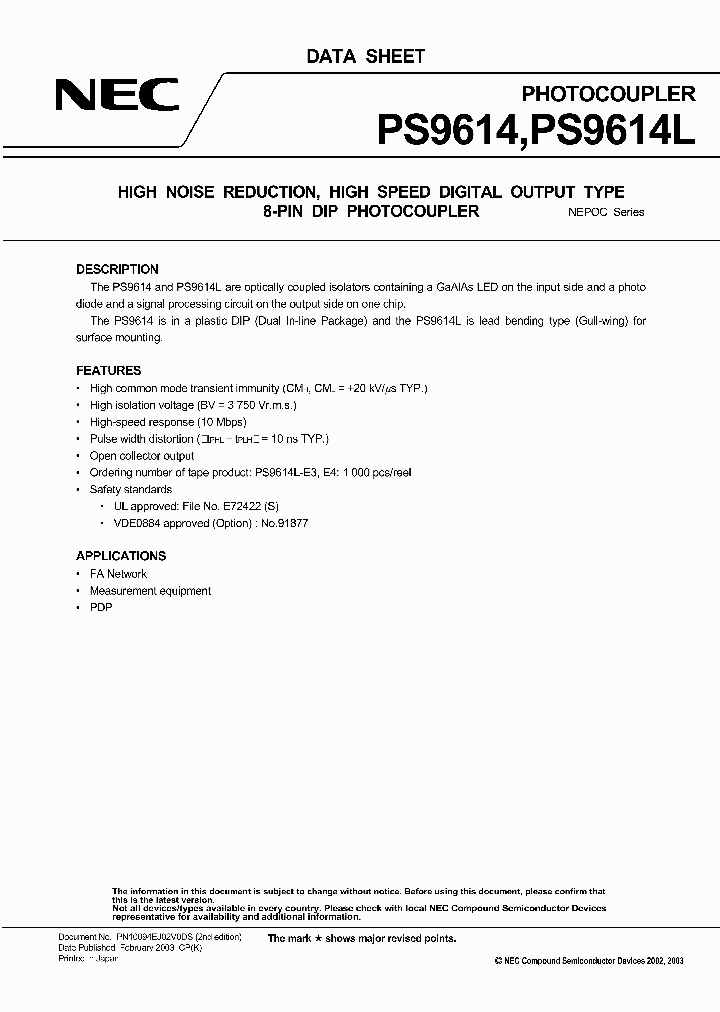 PS9614L-V-E3-A_7029226.PDF Datasheet