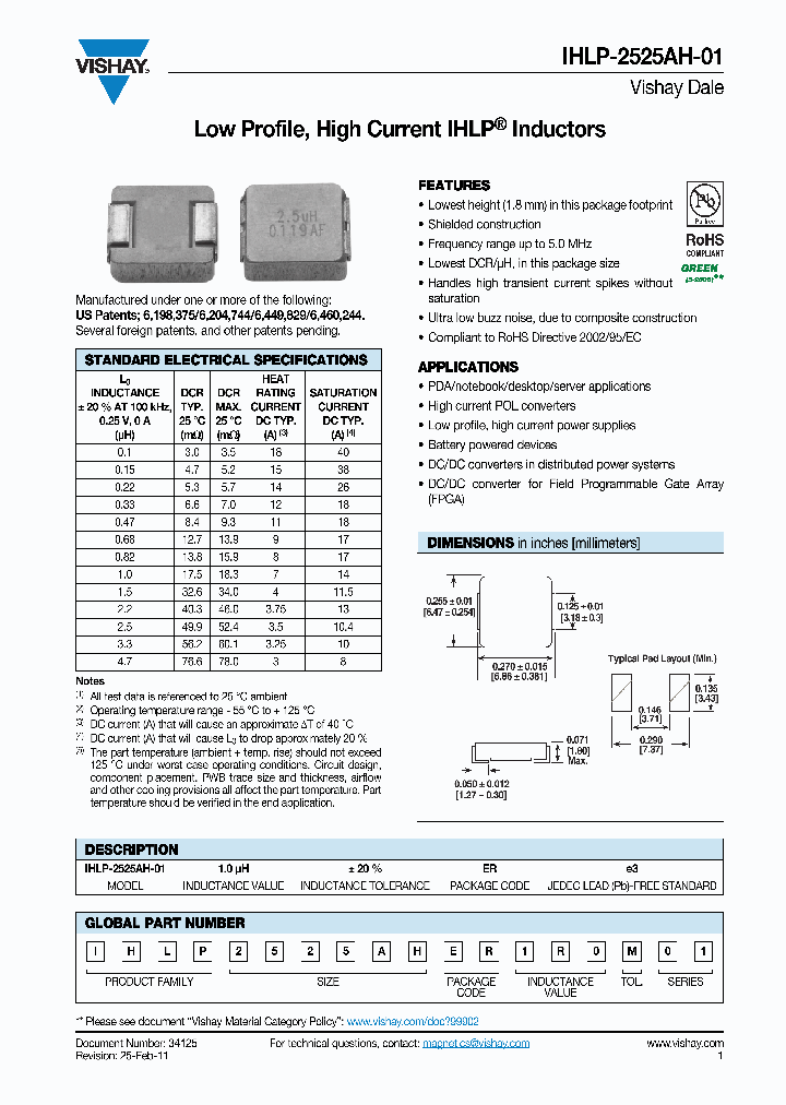 IHLP-2525AH-01_7033825.PDF Datasheet