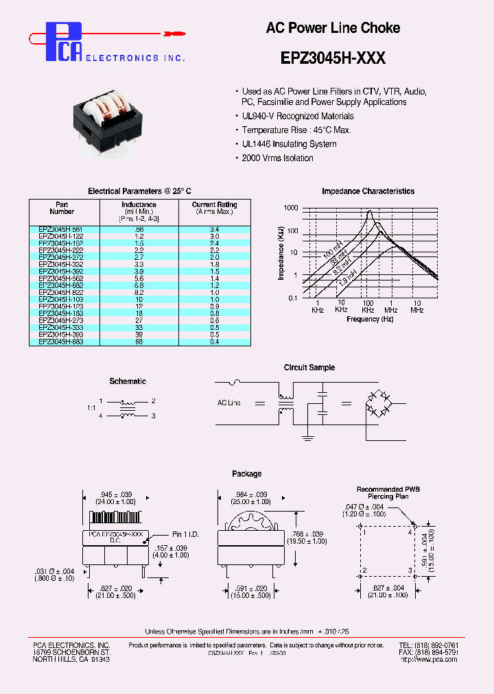 EPZ3045H-272_7033809.PDF Datasheet