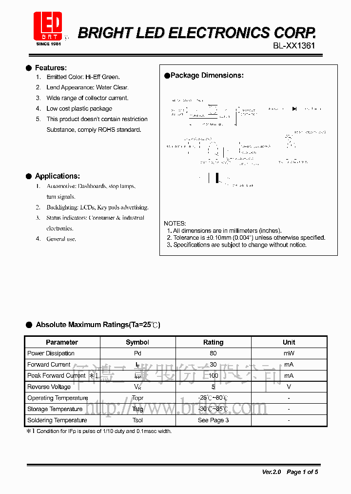 BL-XX1361_7050622.PDF Datasheet