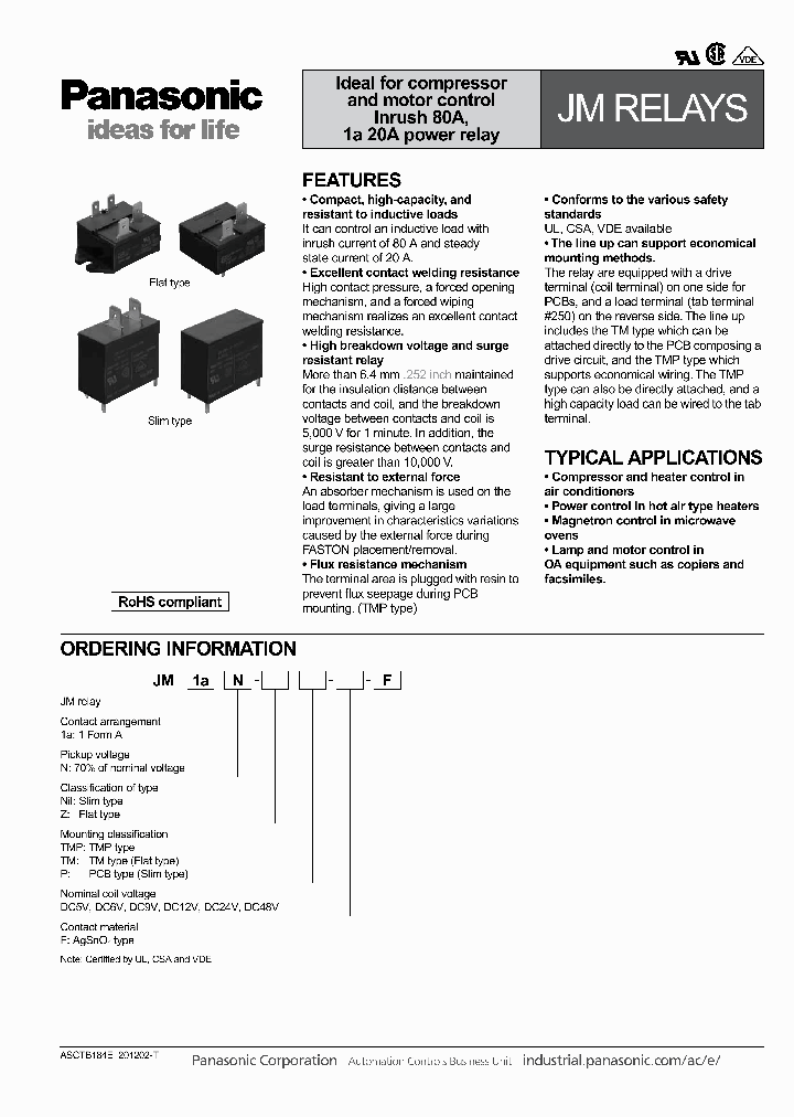 JM1AN-P-DC12V-F_7061168.PDF Datasheet