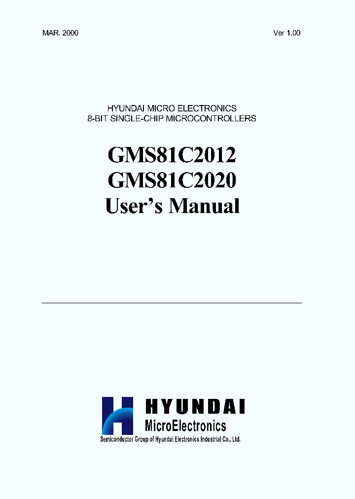 GMS81C2020K_7054765.PDF Datasheet