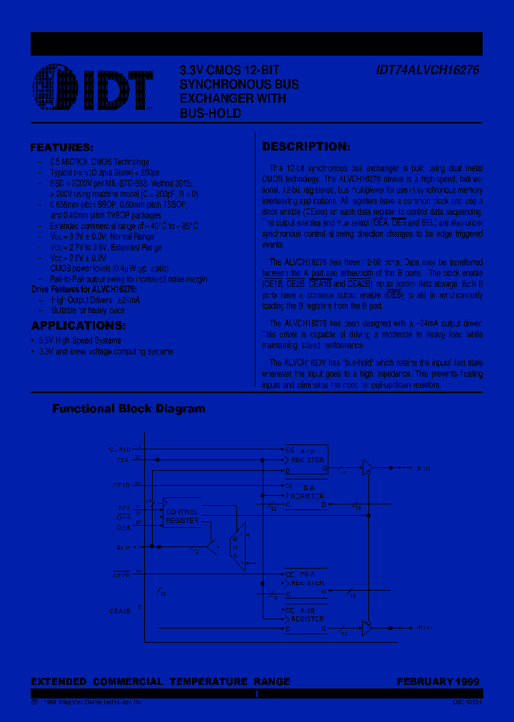 IDT74ALVCH16276PV_7090011.PDF Datasheet