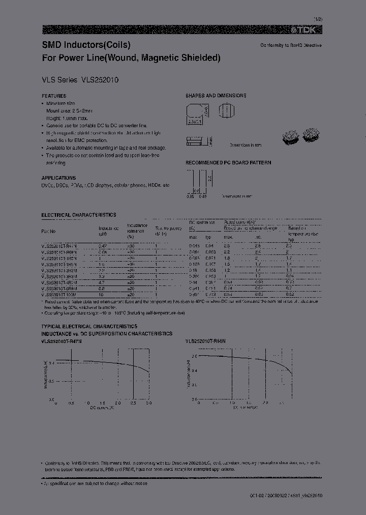 VLS252010T-4R7M_7105354.PDF Datasheet