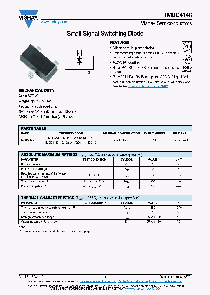 IMBD4148-V-G-08_7095768.PDF Datasheet