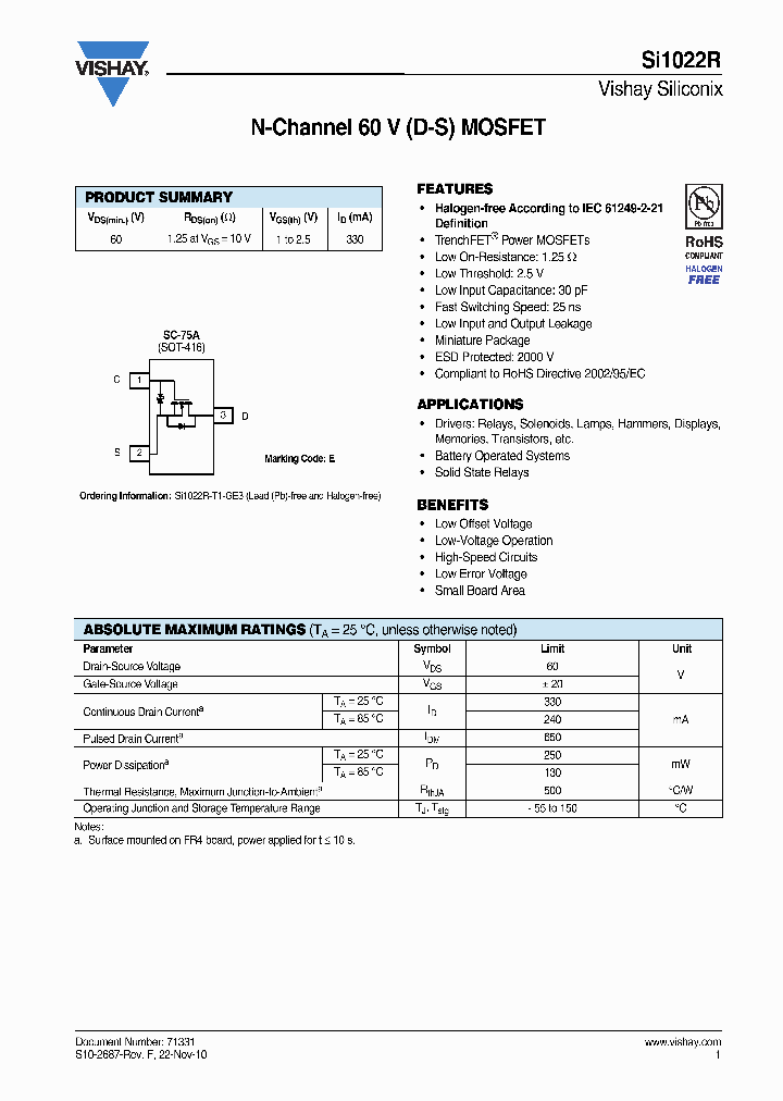 SI1022R-T1-E3_7102899.PDF Datasheet