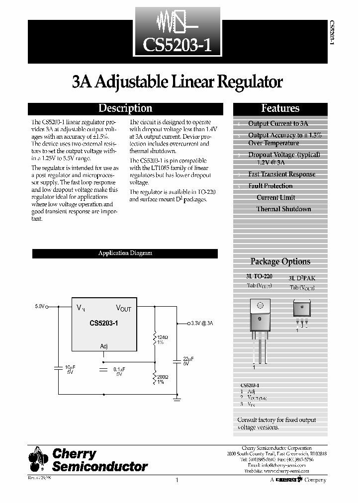 CS5203-1GDP3_7099250.PDF Datasheet
